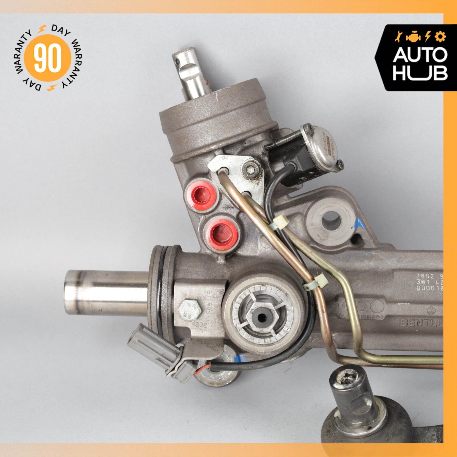 03-11 Bentley Continental GT Power Steering Rack and Pinion 3W1422062B OEM 96k