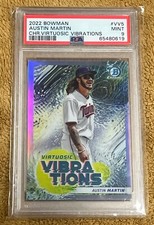 2022 Bowman Virtuosic Vibrations #VV-5 Austin Martin PSA 9