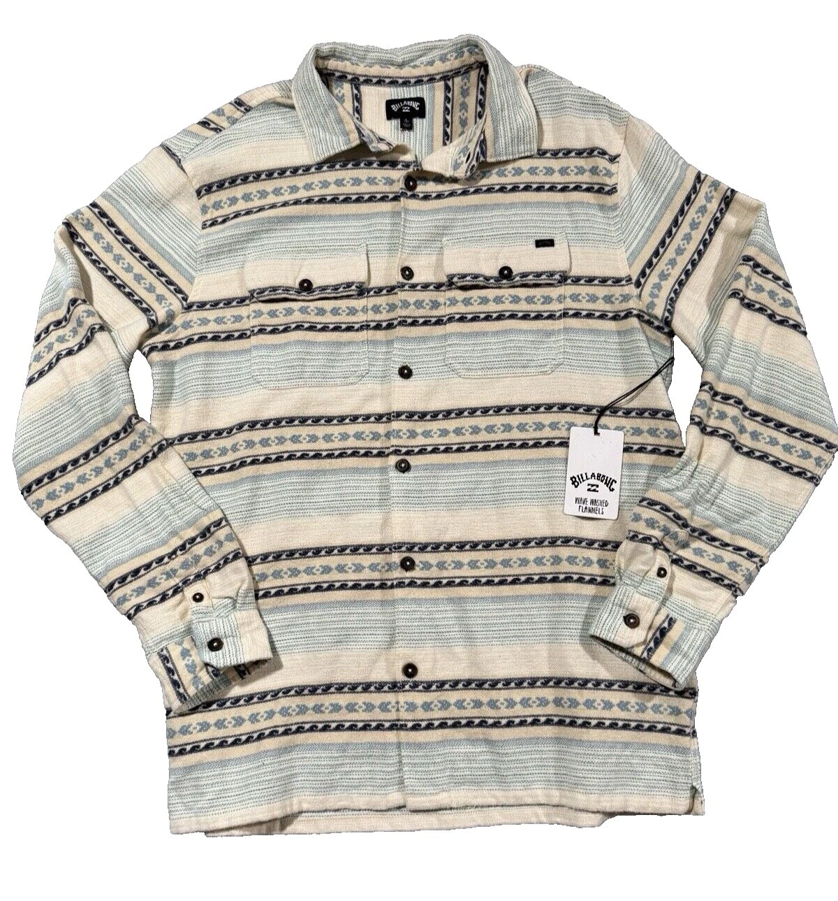 Billabong Cotton Long Sleeve Casual Button-Down Shirts for Men