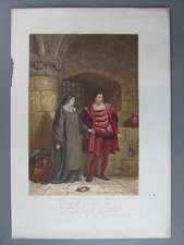 Chromolithograph Illustrations from Shakespeare's Measure for Measure, 19th Cent
