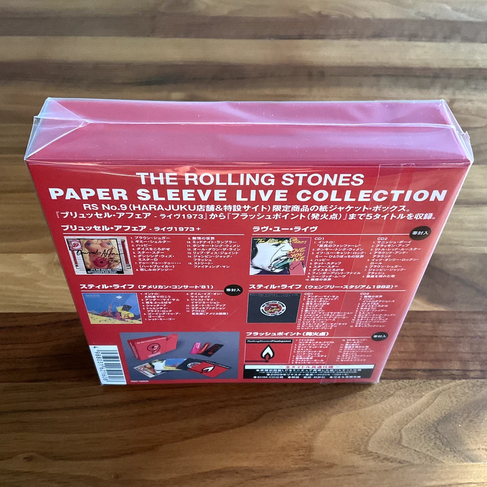 LAST JAPAN RS9 HARAJUKU 7SHM CD PAPER SLEEVE LIVE COLLECTION ROLLING STONES 2024 - Bild 4 von 4