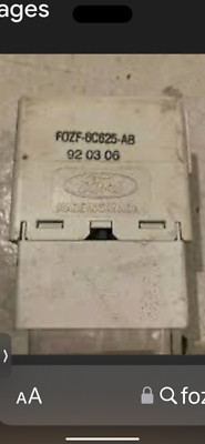 1990 - 1993 MUSTANG LOW OIL LEVEL MODULE FOZF-6C625-AB OEM | eBay