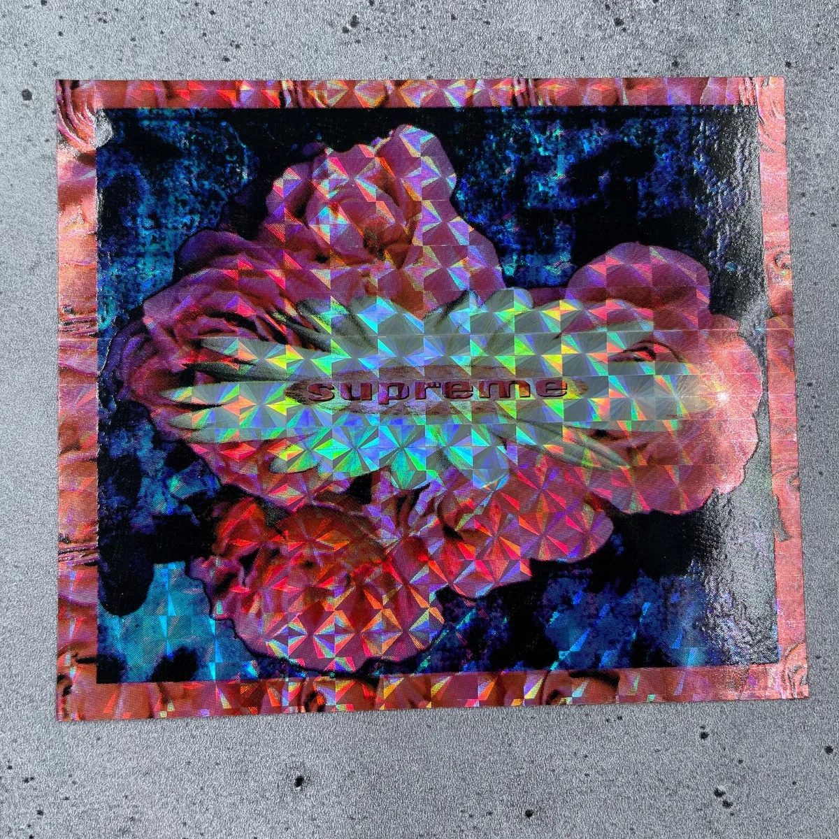 Flower supreme cheap sticker