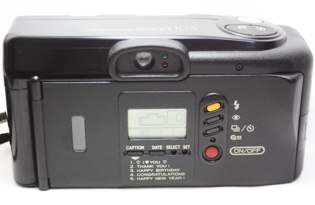 フィルムカメラ 485) Canon Autoboy ZOOM AiAF 105 NEAR MINT] Canon Autoboy Zoom Ai AF 105 Point & Shoot Film