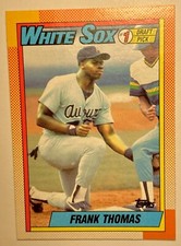 1990 Topps - Frank Thomas - INK ERROR ROOKIE - #414