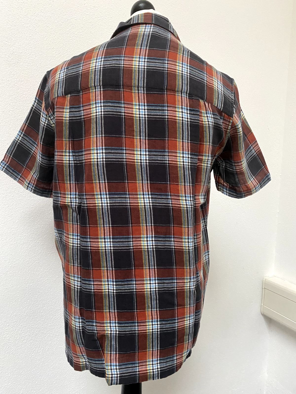 Camicia Saint Laurent flanella maniche corte taglia M