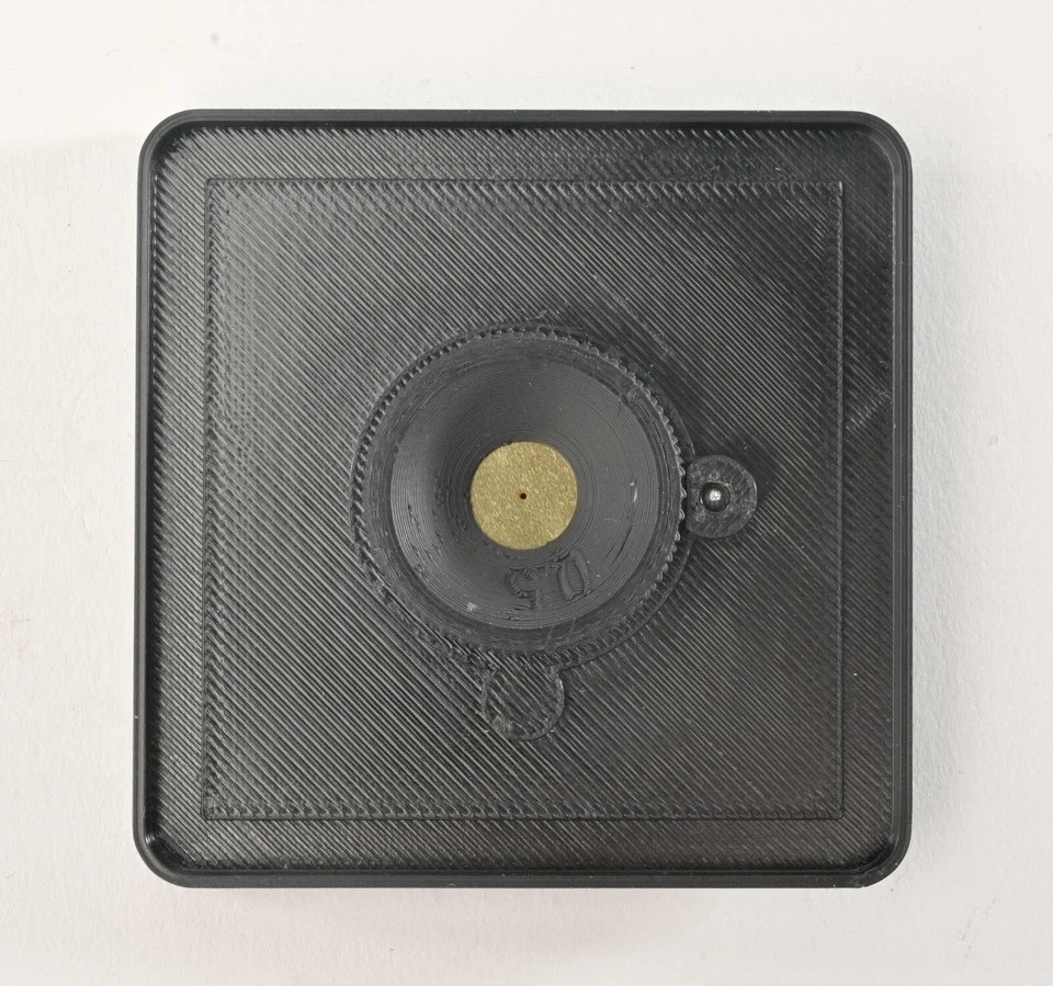 2x3 Graflex Speed & Crown Graphic Pacemaker pinhole with interchangeable inserts - Image 3 of 4