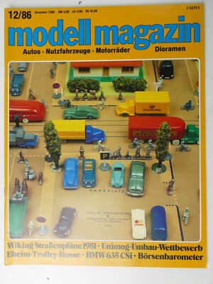 modell magazin Dezember 1986 alba Publikation Düsseldorf To-4137