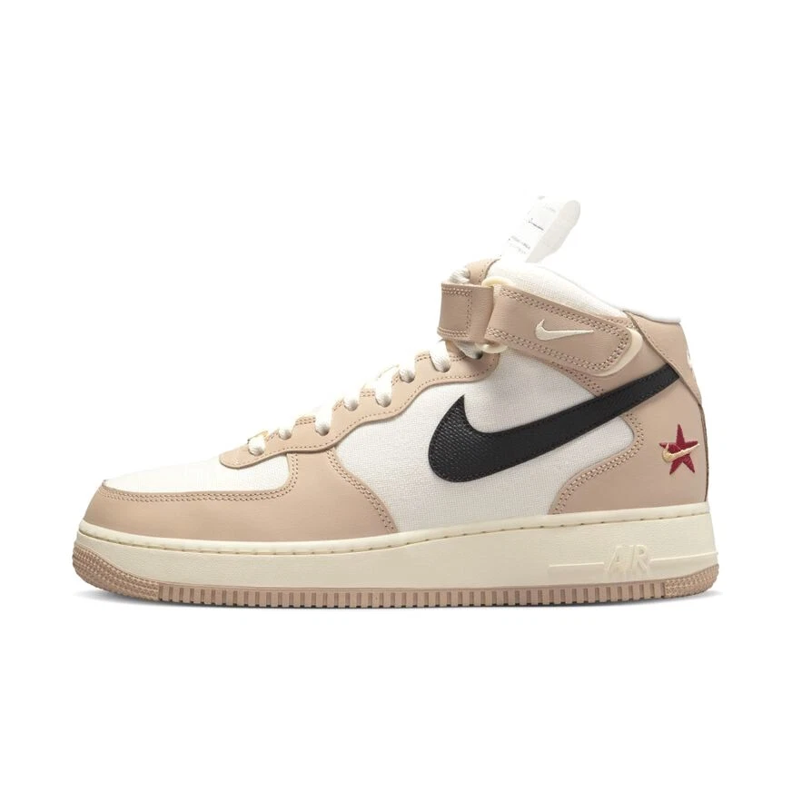 Nike Men's Air Force 1 Mid '07 LX Pale Ivory and Shimmer DX2938-200 | eBay