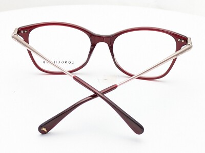 Longchamp LO2627 602 Cat Eye Burgundy Womens Eyeglasses 52mm  display picture 2