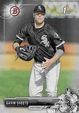 Gavin Sheets 2017 Bowman Draft #BD-85 Chicago White Sox