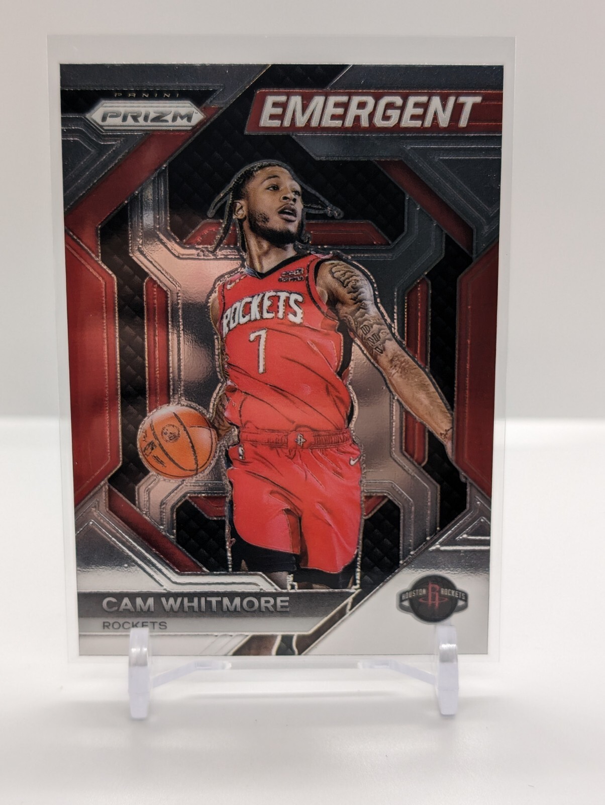 2023-2024 Panini Prizm Basketball Cam Whitmore Houston Rockets Emergent NBA #27