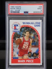 1989 NBA HOOPS MARK PRICE #28 ALL-STAR BASKETBALL CARD CAVELIERS | PSA 9 MINT
