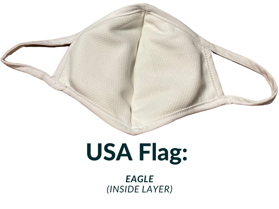 10-PCS Fashion mask face USA Eagle Flag. Pack Of 10 Pieces. Big Savings! - Image 4 of 4