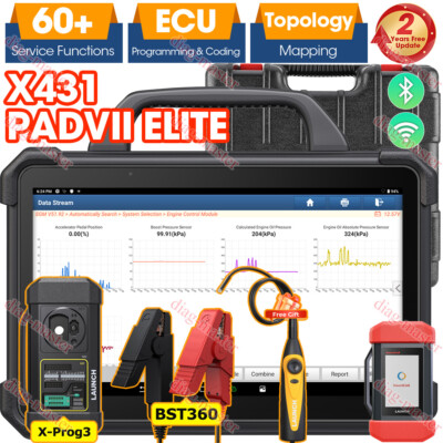 LAUNCH X431 PAD VII ELITE PAD 7 PRO Diagnostic Scanner Key Programming & Coding