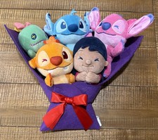 Gift Set Stuffed Plush Gift Bouquet Disney Lilo and Stitch Dolls Soft Toys