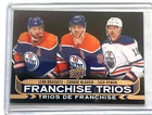 2024-25 UD TIM HORTONS FRANCHISE TRIOS EDMONTON OILERS McDavid Draisaitl SP