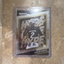 Panini 2025 Prizm Draft Picks Hype Rookie Insert Shedeur Sanders #3 Colorado