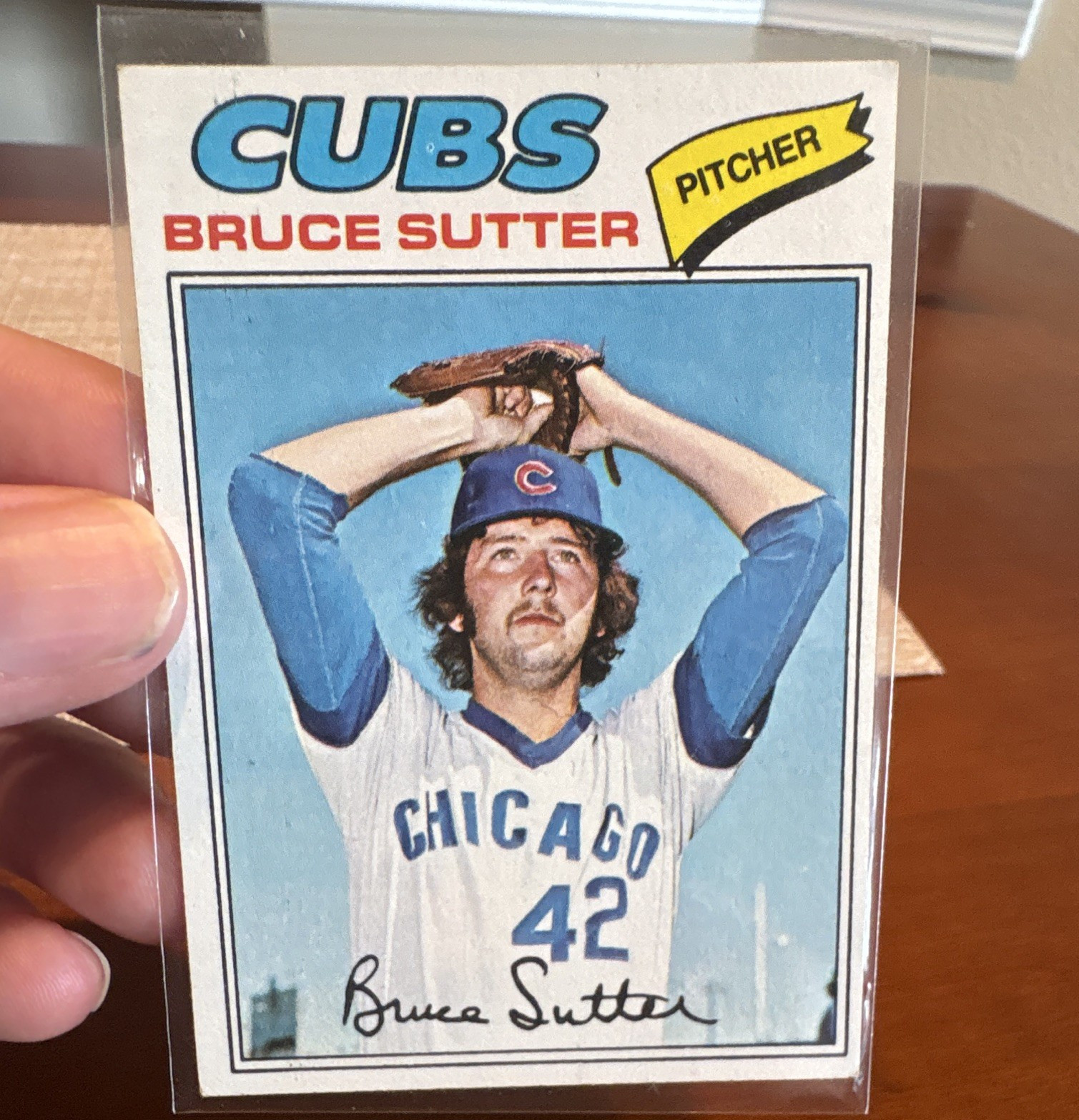 Topps 1977 Topps Bruce Sutter Rookie #144 Chicago Cubs Baseball Card
