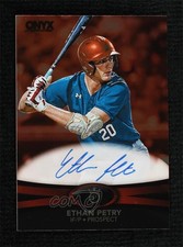2023 Onyx Premium Red 2/10 Ethan Petry OPEP Auto 0j81