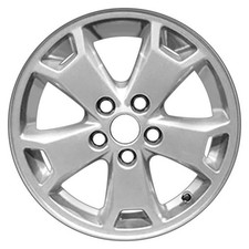 For Ford Transit Connect 14-17 Alloy Factory Wheel Double 5-Spoke Silver 16x6.5