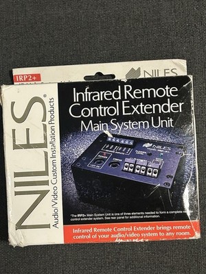 NILES IR MAIN SYSTEM UNIT IRP2+ INFARED REMOTE CONTROL EXTENDER-COMES AS SHOWN