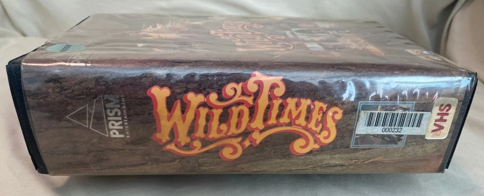 Wild Times VHS, 1980, 2-Tape Set)Prism Studio Big Box Clamshell West Coast Video - Image 3 of 4