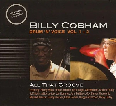 2xCD Billy Cobham Drum N Voice Vol. 1 + 2 (All That Groove) DIGIPAK