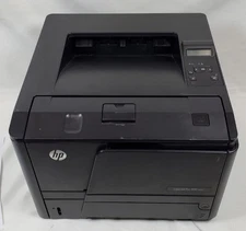 HP LaserJet Pro 400 M401n Workgroup Monochrome Laser Printer - ink available 80%