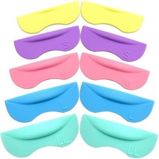  5 Pairs Eyelash Perming Cushion Pads for Extensions Silicone Lift Supplies