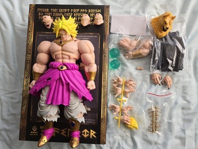 US SELLER Kong Beast Deities BROLY B011L Battle Damage 1ST RELEASE Action Figure