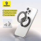 Baseus Magnetic Phone Holder Dual Ring Stand Double Sided Magnetic Kickstand