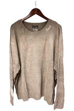 Barefoot Dreams Women's CozyChic Ultra Love Crewneck Beach Rock/Pink