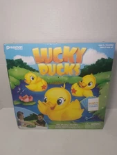 Complete Working 2008 Pressman Toy Lucky Ducks Motorized Matching Game -READ-