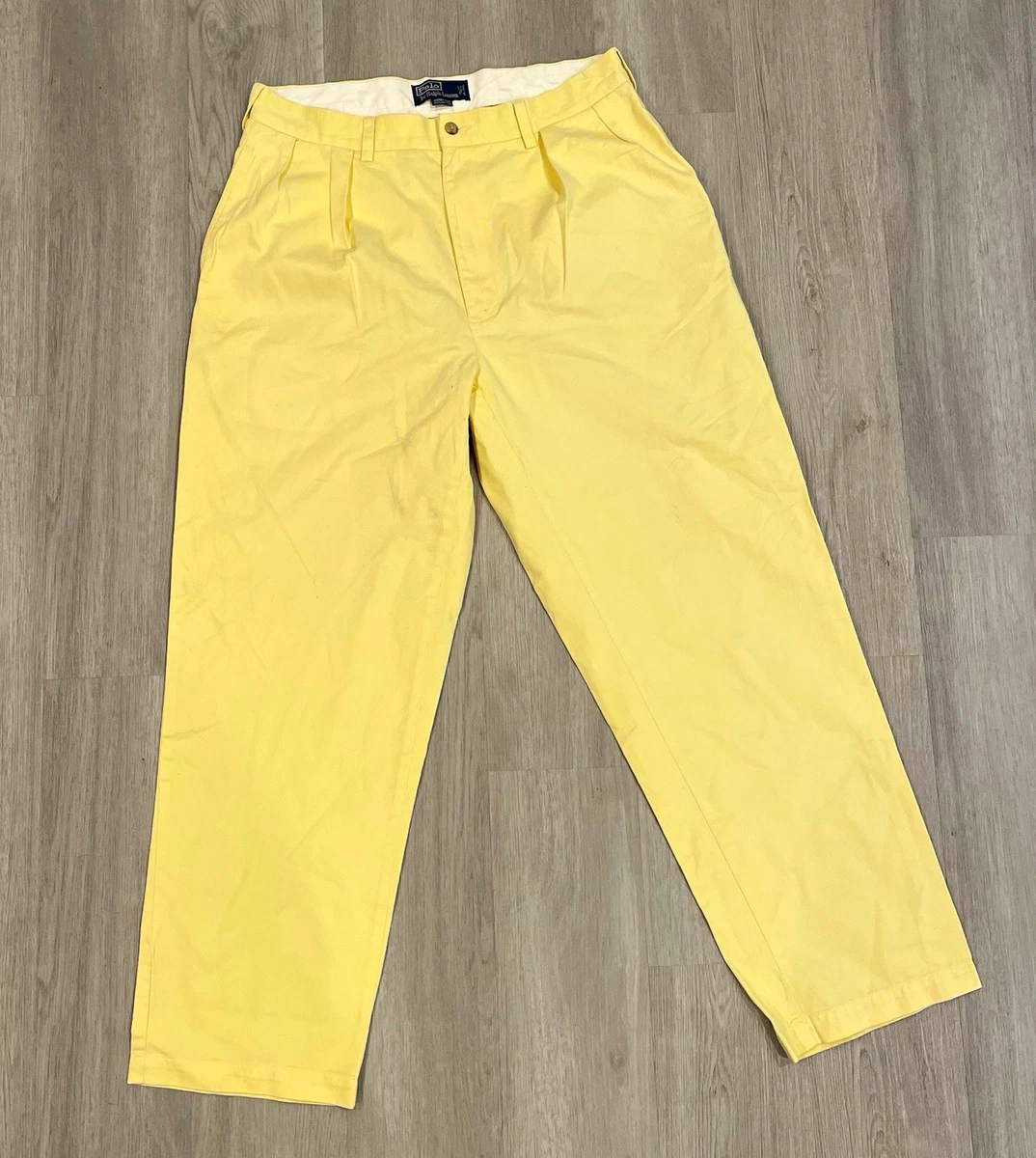 Polo Ralph Lauren Yellow Pants for Men for sale | eBay