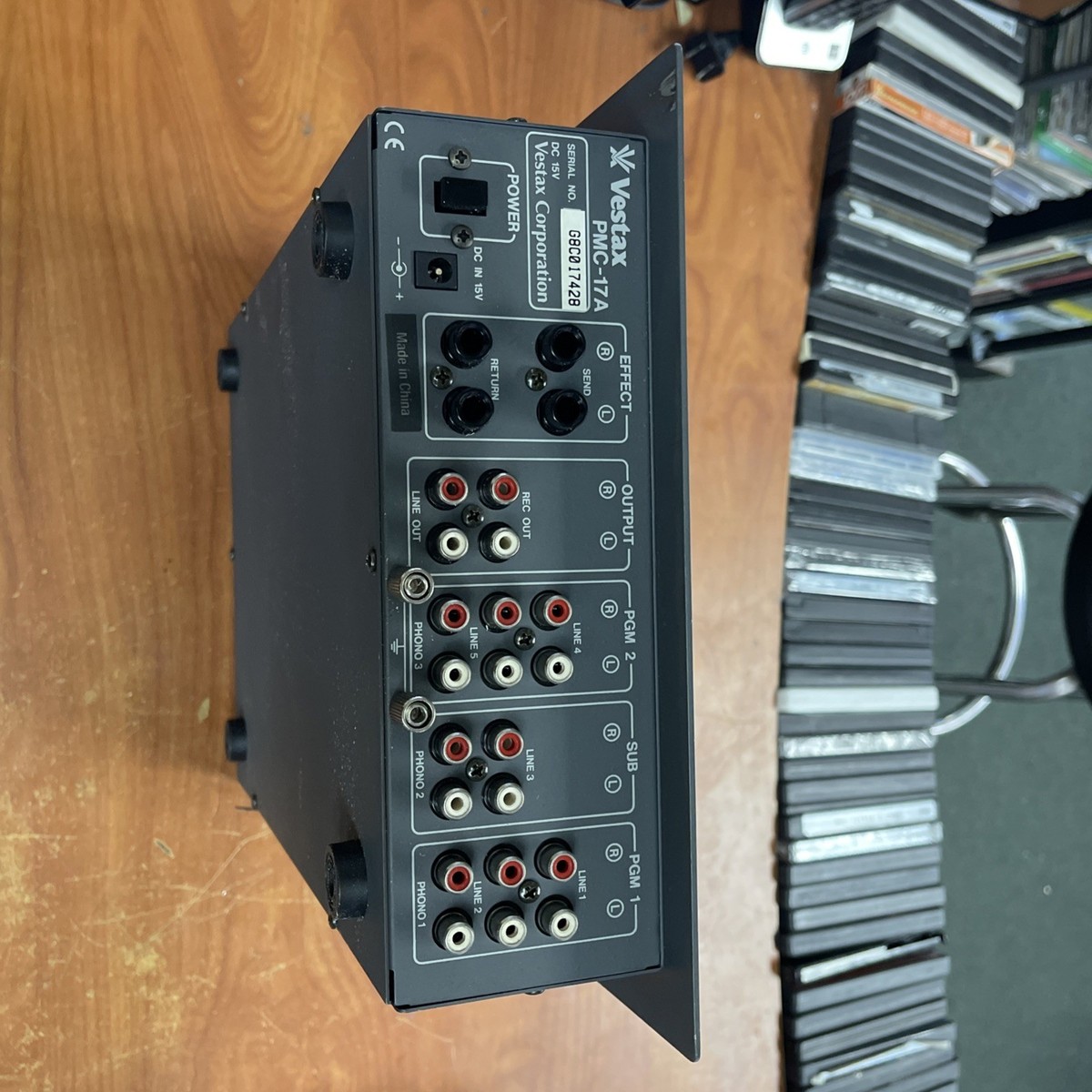 Vestax Pmc-17a Professional Mixing Controller DJ Mixer