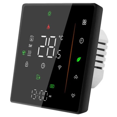 Programmable Thermostat BHT-300B Wi-Fi Black Underfloor Heating