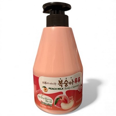 WELCOS KWAILNARA Peach Milk Body Cleanser 560 G / 19.75 Oz.