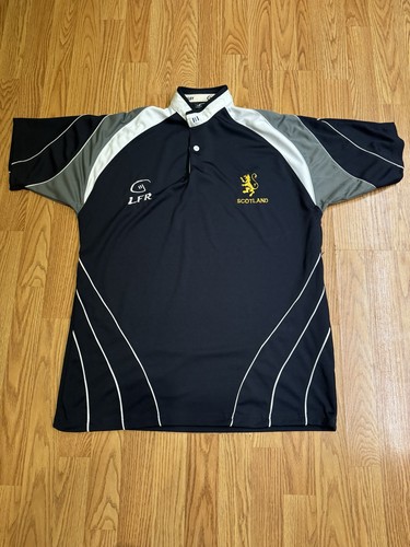 Men's LFR Scotland Rugby Jersey Shirt Large Live For Rugby
