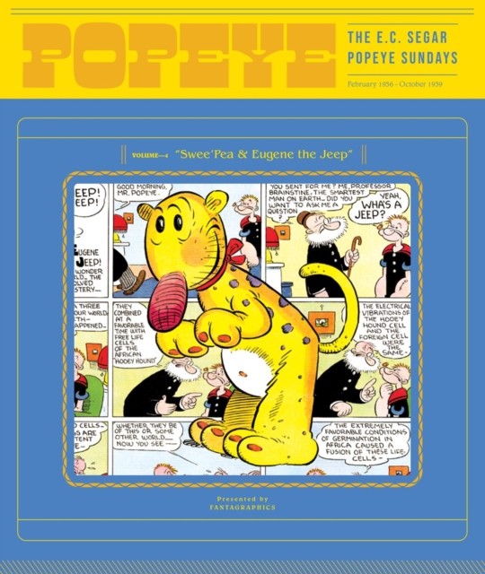 Fantagraphics Popeye Volume 4: Swee'pea & Eugene The Jeep (The E. C. Segar Popeye Sundays) - Image 2