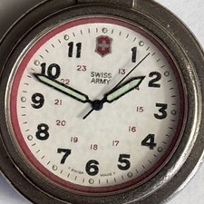 Swiss Army Pocket Watch with Chain