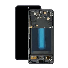 For Samsung Galaxy S21 FE 5G SM-G990U G990 OLED LCD Touch Screen Digitizer Frame
