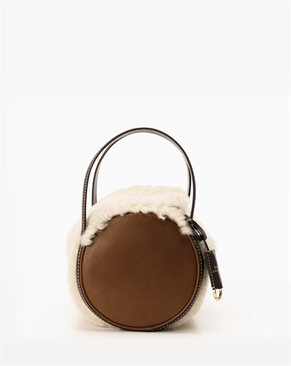 Polo Ralph Lauren Play Shearling Barrel Duffel Bag🔥New Lamb