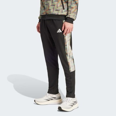 Adidas Hispanic Celebration Black Track Pants IV9163 Men s Size Medium