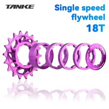 TANKE 18T Single Speed Conversion Kit HG Cassette Cog MTB Road Bike Freewheel