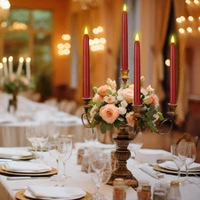 Flameless Taper Candles with Remote Control and Timer, Battery Operated LED C...