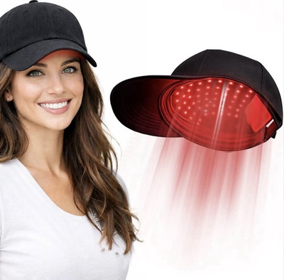 #ad Red Light Therapy Hat Hair Growth Cap LED Blue Light Rechargeable $59.95