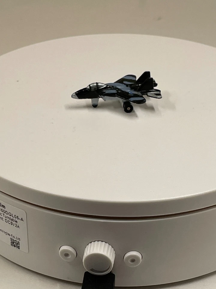 De colección Micro Máquinas Militar Águila Mini Caza Jet Negro Azul Camuflaje Foto 2 de 4