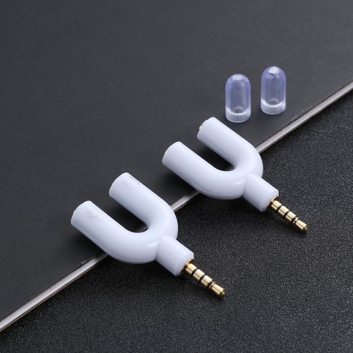 2PCS/Set 3.5MM 2-in-1 Laptop Headset Headset Mobile Audio Input And Output - Picture 4 of 12