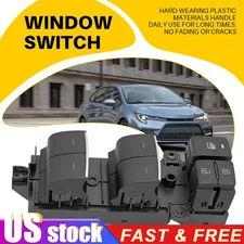 84040-0R040 Power Window Switch Front Left Driver for 20-22 Toyota Corolla Sedan